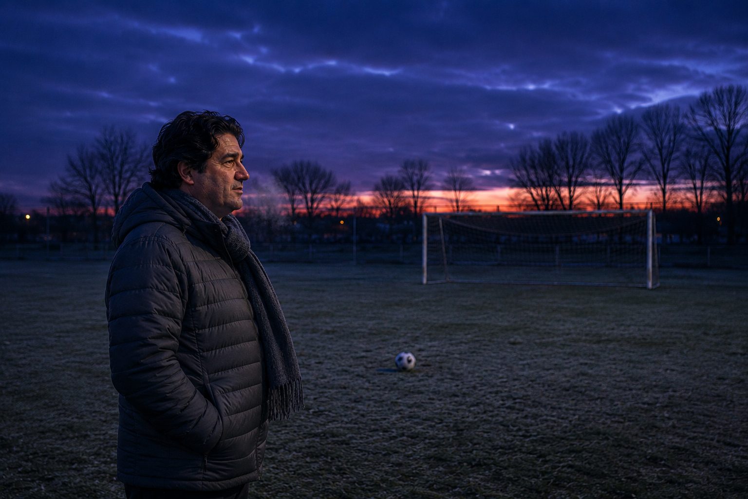Vinny at blue hour
