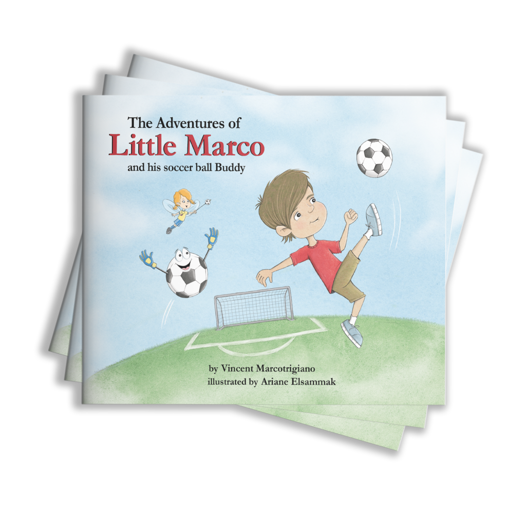 Front Cover - Little Marco The Book