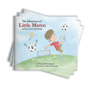 Front Cover - Little Marco The Book